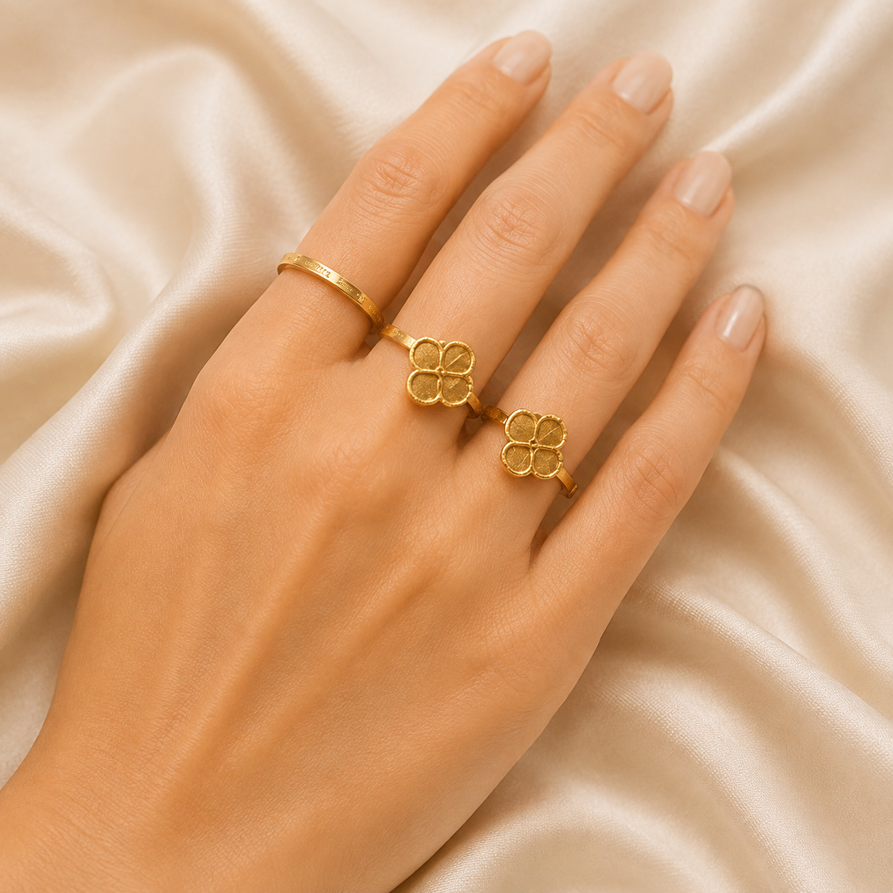 Gold rings